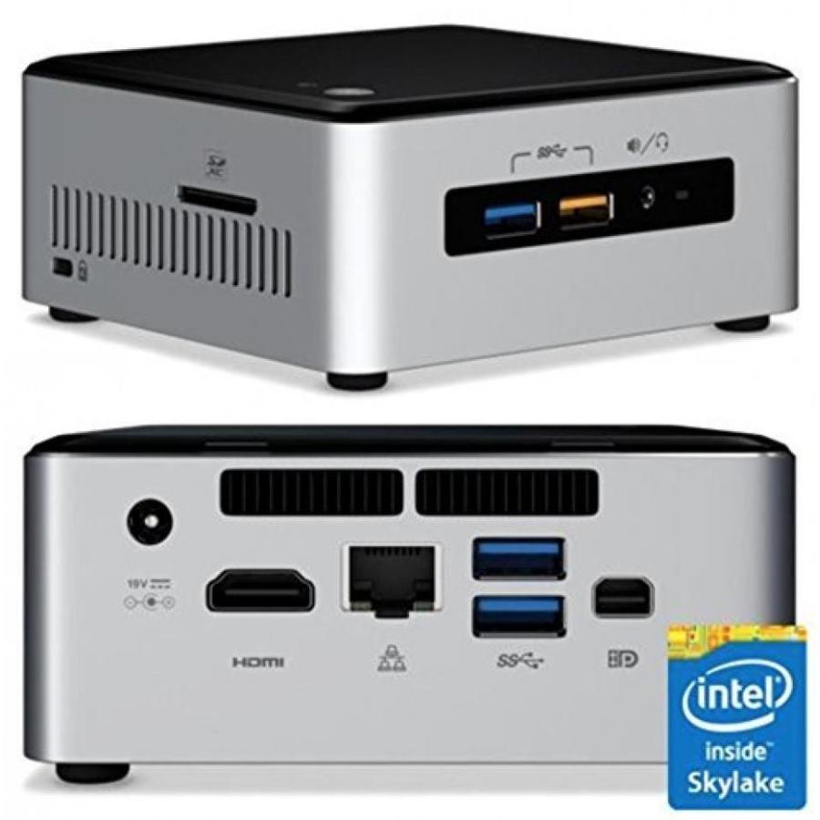 ホームシアター Intel DesktopHTPC 6th Generation Intel Dual-Core i3 2.3GHz, 16GB DDR4, 240GB SSD, Wifi, Bluetooth, 4K Capable, Dual Monitor Capable,