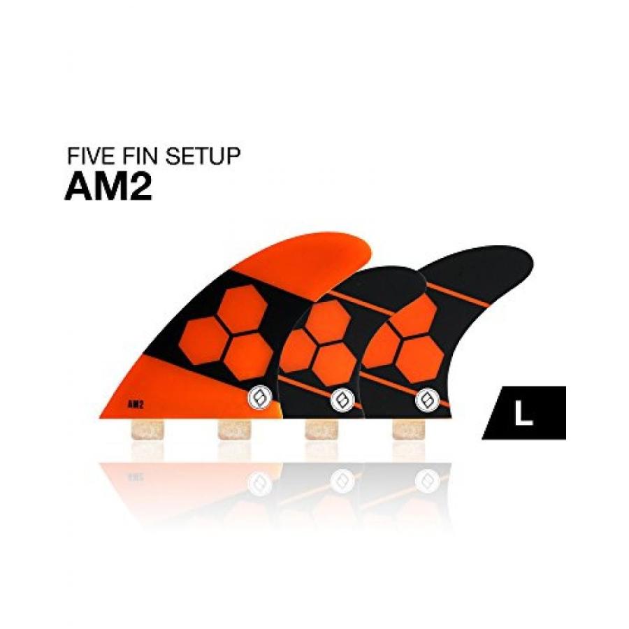 サーフィン FCS Shapers Fins Australia corelite Large size Am2 5 Fin Set up Channel Islands Tri - Quad Shapers Fins Surfboard Fins
