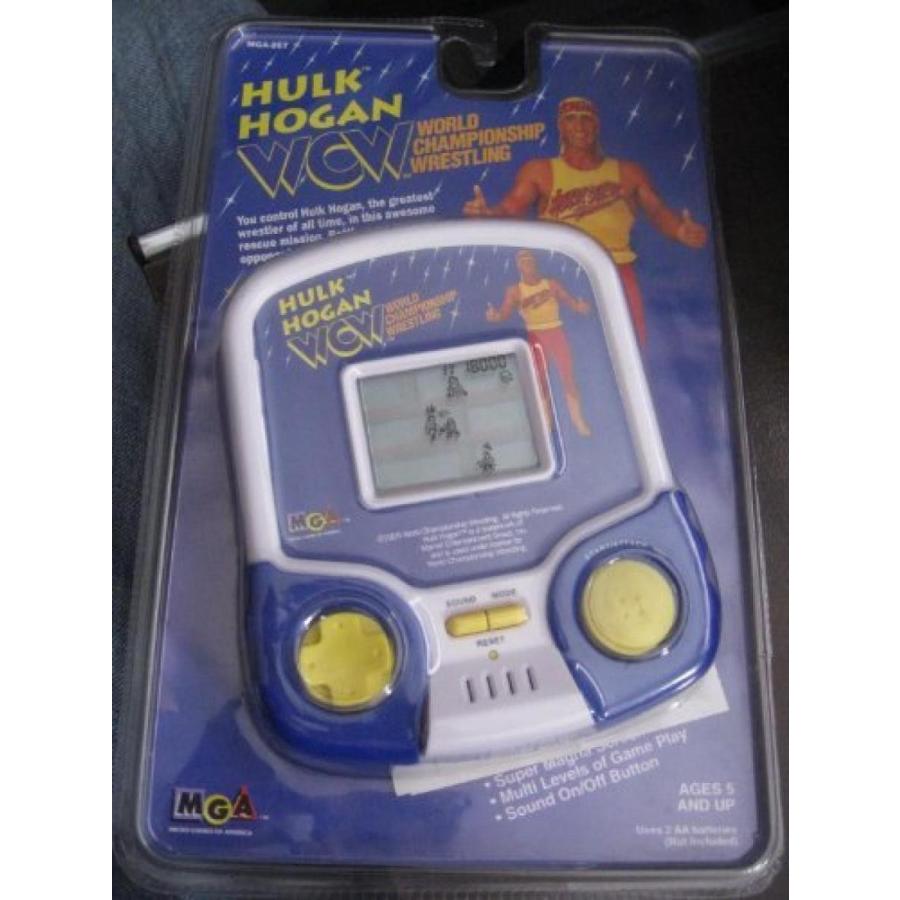 電子おもちゃ Hulk Hogan's WCW Electronic Handheld Wrestling Game by MGA