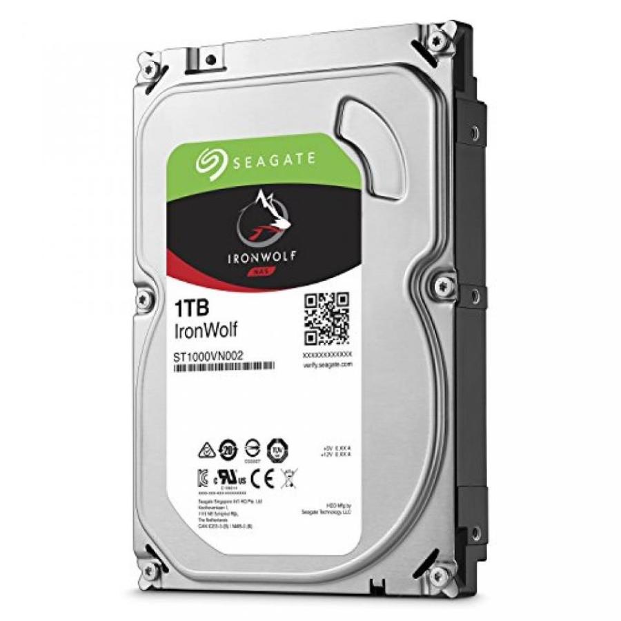 外付け HDD ハードディスク Seagate Ironwolf 1tb Nas 3.5in 6gbs sata 64