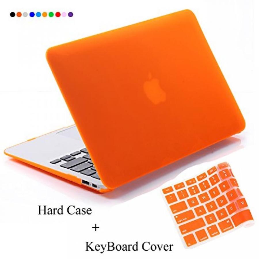 2 in 1 PC 2-in-1 Rubberized Hard Case and Keyboard Cover for Macbook Pro 15-Inch 15