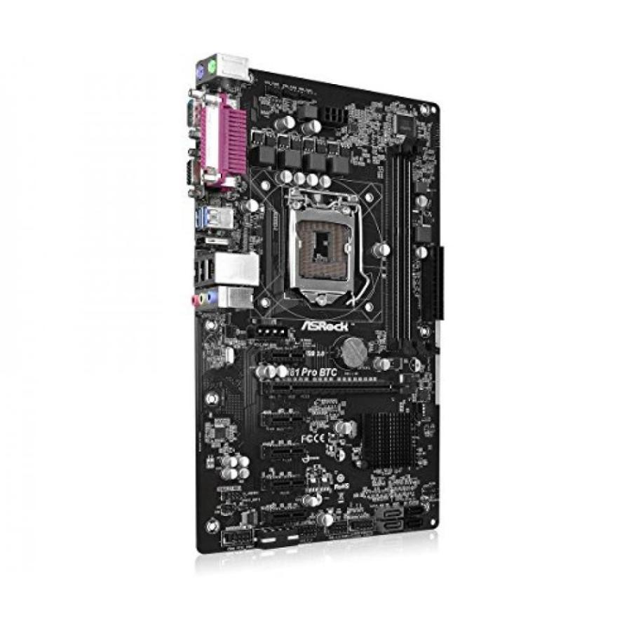 マザーボード ASRock H81 PRO BTC R2.0 LGA 1150 Intel H81 HDMI SATA 6Gbs USB 3.0