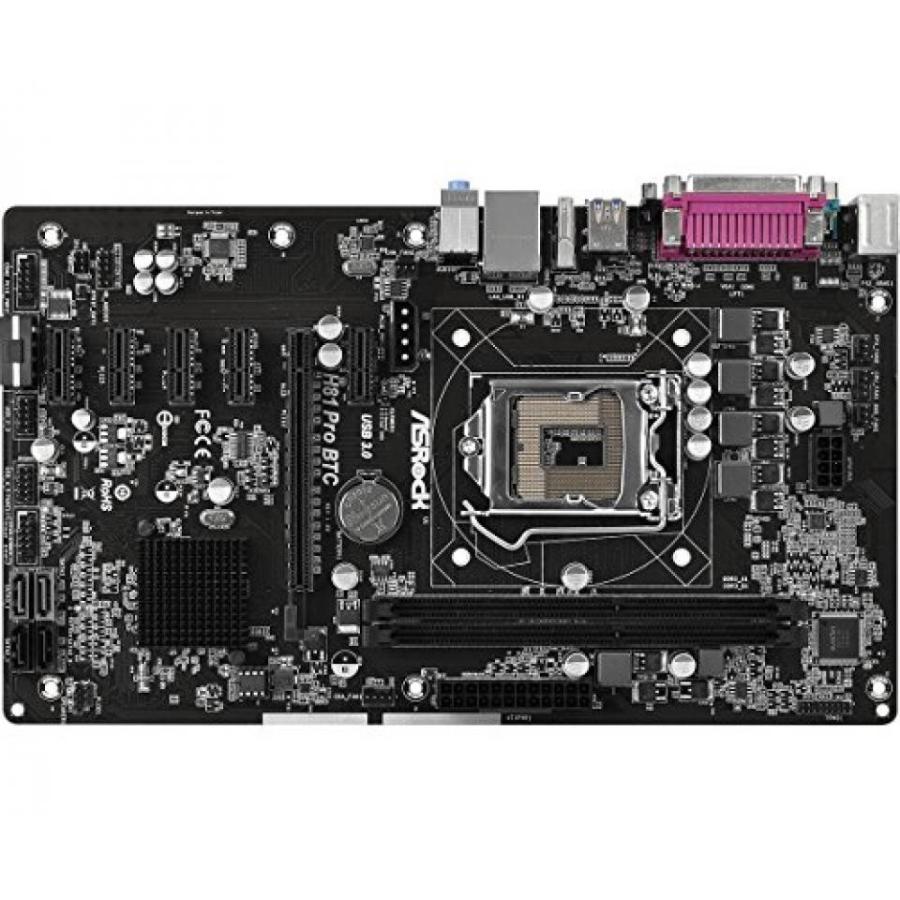 マザーボード ASRock H81 PRO BTC R2.0 LGA 1150 Intel H81 HDMI SATA 6Gbs USB 3.0