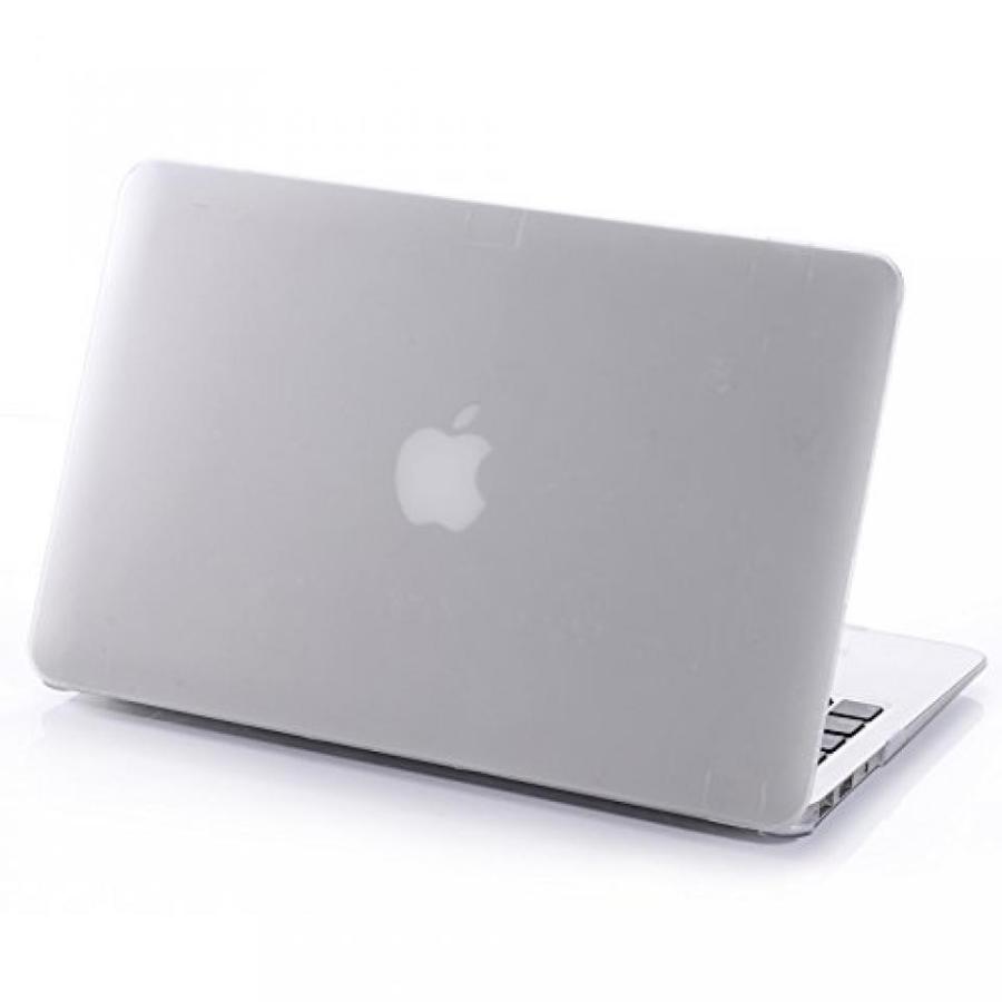 プチプラ 2 in 1 PC 2-in-1 Rubberized Hard Case and Keyboard Cover for Macbook Pro 15-Inch 15 A1286 - Clear