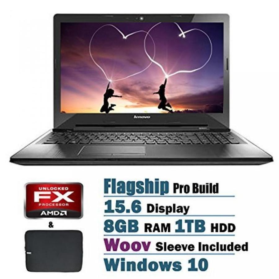 ブルートゥースヘッドホン Lenovo Z50 15.6 Inch HD Laptop PC with Woov Laptop Sleeve (AMD FX-7500 Quad-Core, AMD Radeon R7, 2.10 GHz, 8GB, 1TB HDD, DVD ブルートゥースヘッドホン 2017 Newest Lenovo Z50 Flagship High