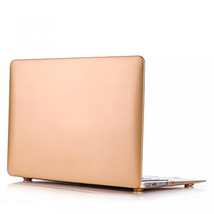 【国内廃番】 2 in 1 PC 2-in-1 Rubberized Hard Case and Keyboard Cover for Macbook Pro 15-Inch 15 A1286 - Gold