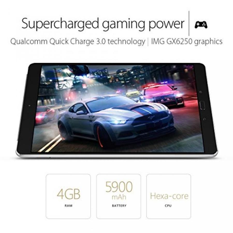 ブルートゥースヘッドホン ASUS ZenPad 3S 10 9.7" (2048x1536), 4GB RAM, 64GB eMMC, 5MP Front  8MP Rear Camera, Android 6.0, Tablet, Titanium Gray｜sonicmarin｜02