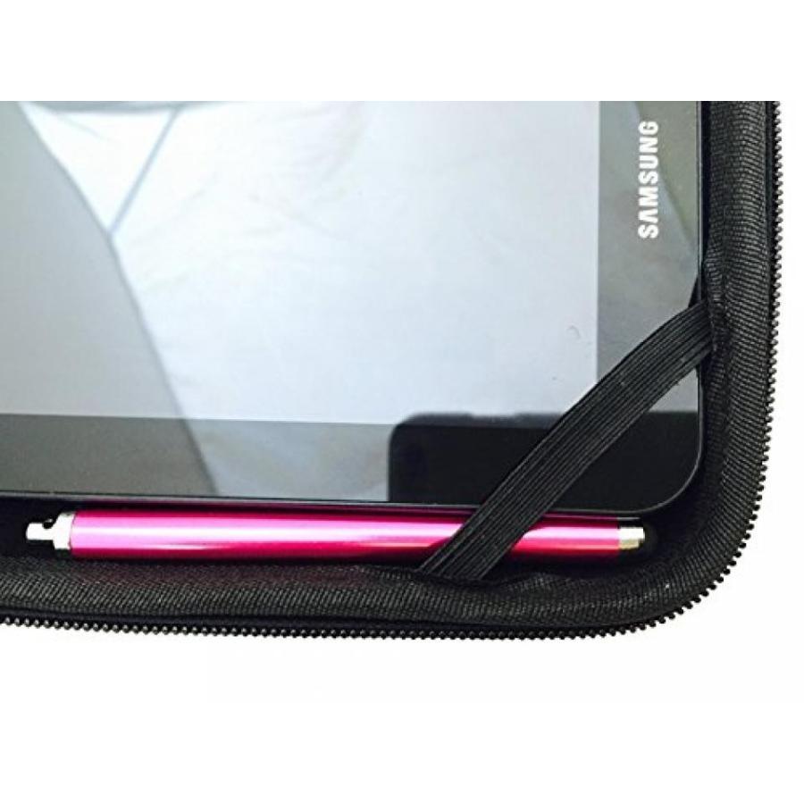 2 in 1 PC AZ-Cover 10-Inch Tablet Semi-rigid EVA Bubble Foam Case (BLACK) For RCA Viking Pro W101V2 B Cambio 10.1" 2-in-1 Tablet Laptop Computer +｜sonicmarin｜03