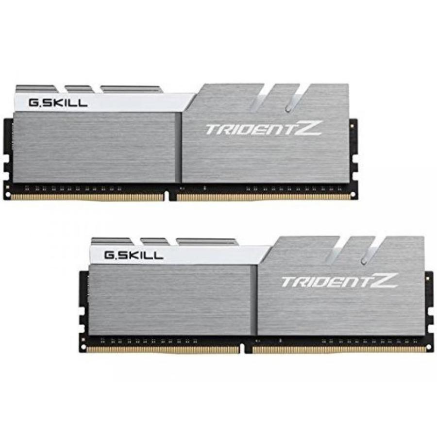 メモリ G.SKILL 16GB (2 x 8GB) TridentZ Series DDR4 PC4-32000 4000MHz 288-PinDesktop Memory Model F4-4000C19D-16GTZSW