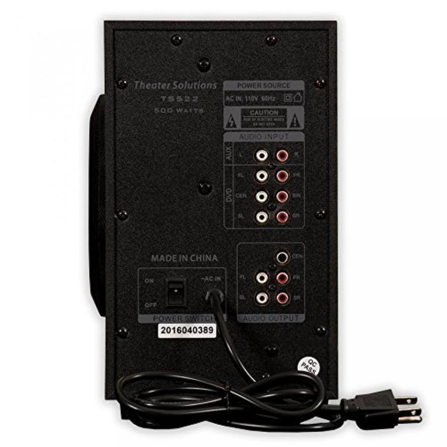 ホームシアター Theater Solutions TS522 Home 5.1 Speaker System with USB Bluetooth and 4 Extension Cables｜sonicmarin｜05