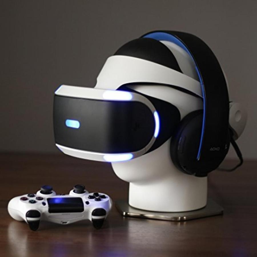 ヘッドセット Virtual reality headset stand, white - Universal fit, sturdy and stylish｜sonicmarin｜04