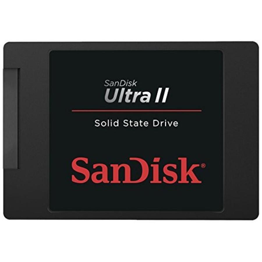 データストレージ SanDisk Ultra II 1TB SATA III SSD - 2.5-Inch 7mm Height Solid State Drive - SDSSDHII-1T00-G25