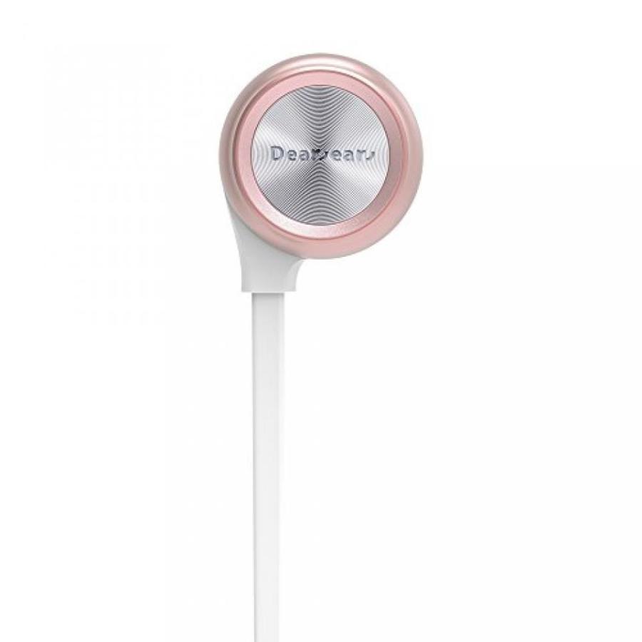 ⭐️完成品⭐️ ブルートゥースヘッドホン Dearear Bluetooth earphone BUOYANT【DE-0008】(white × rose gold)【Japan Domestic genuine products】 【TMF1707309830】(61809円)
