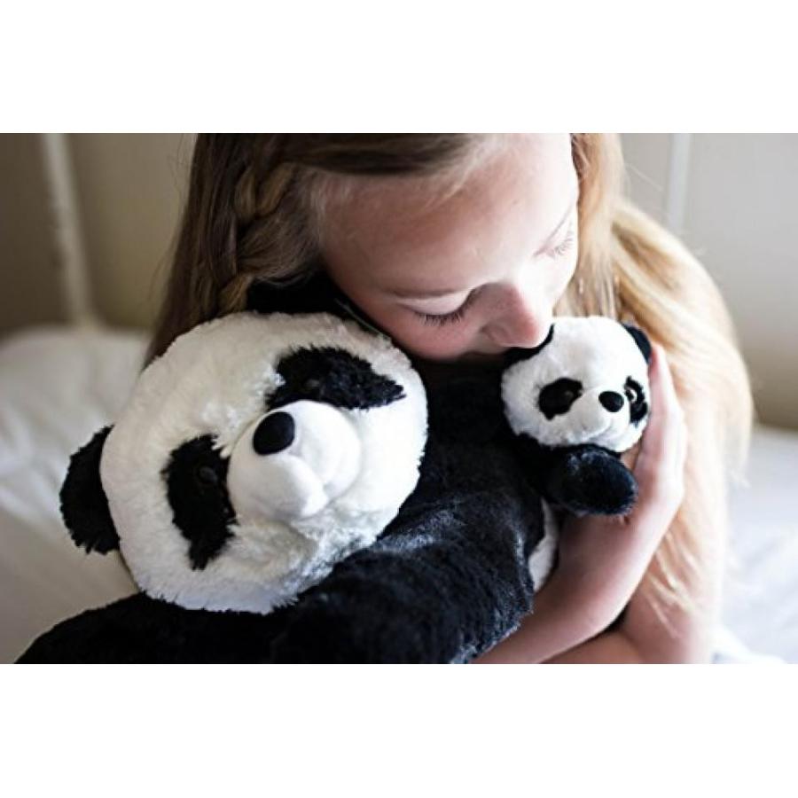 幼児用おもちゃ Super Soft Giant Panda Bears Stuffed Animals Set by Exceptional Home Zoo - 18" Pandas with Baby Teddy Bear Cub - Kids Toys - Plush｜sonicmarin｜05