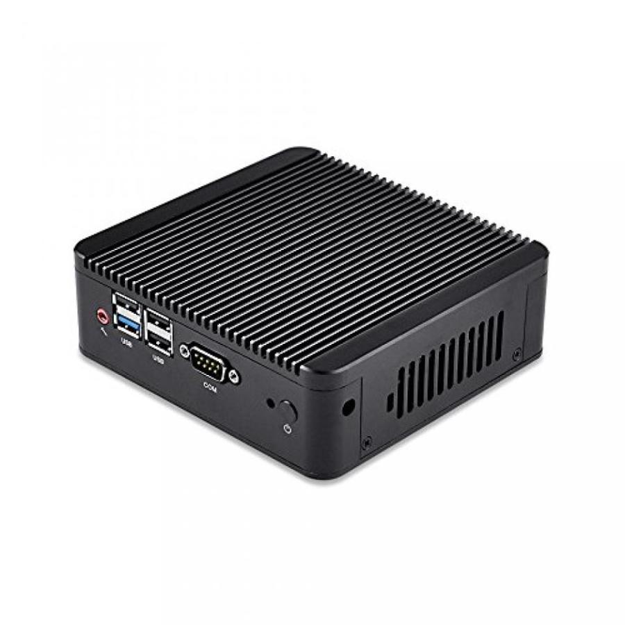 PC パソコン Partaker Fanless Qotom Mini PC, Intel HD Graphics Intel Celeron j1900 Mini PC Win 10 with 2.41GHz 4G RAM 64G SSD｜sonicmarin｜06