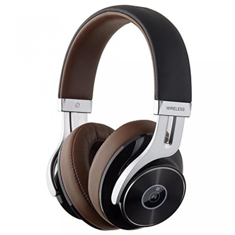 ブルートゥースヘッドホン Edifier W855BT Bluetooth Headphones - Over-ear Stereo Wireless Headphone with Microphone and Volume Control - BrownBlack