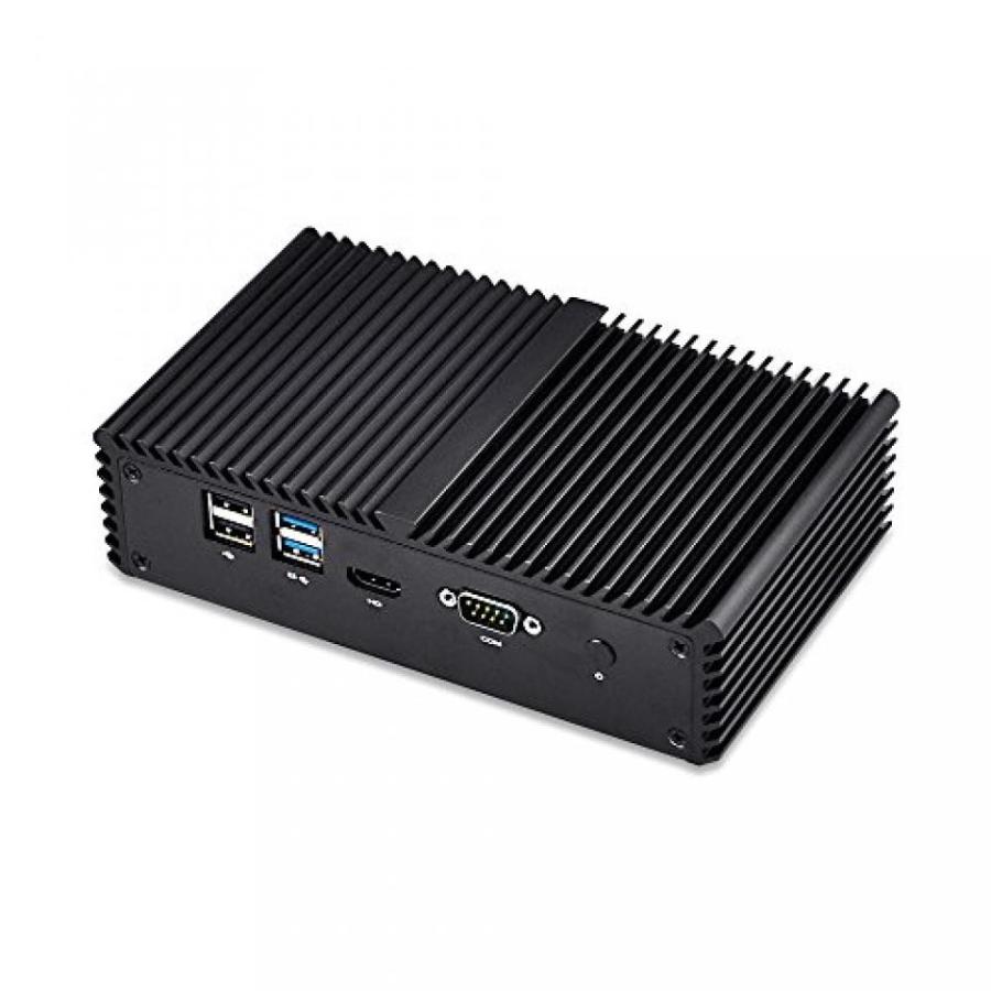 PC パソコン QOTOM Ultra Mini PC Q310G4 2GB DDR3 500GB HDD Windows 10 Home 64-bit Desktop Computer