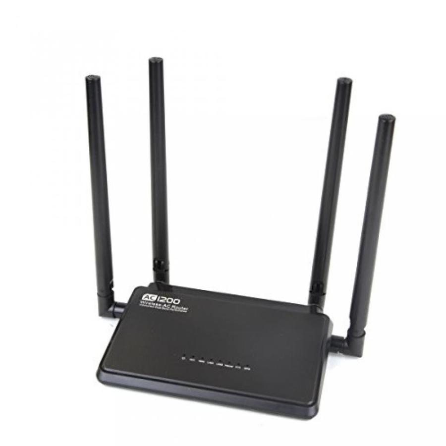 ネットワーク機器 LB1 High Performance New AC 1200 Mbps Wifi Router Best Range