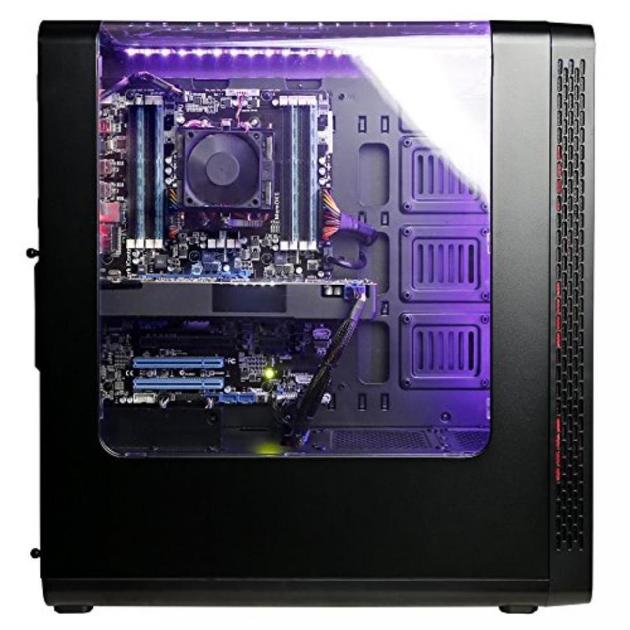 PC パソコン CYBERPOWERPC Gamer Master GMA310 Desktop Gaming PC (AMD Ryzen 7 1700 3.0GHz, NVIDIA GTX 1070 8GB, 16GB DDR4 RAM, 2TB 7200RPM HDD, Win 10｜sonicmarin｜02