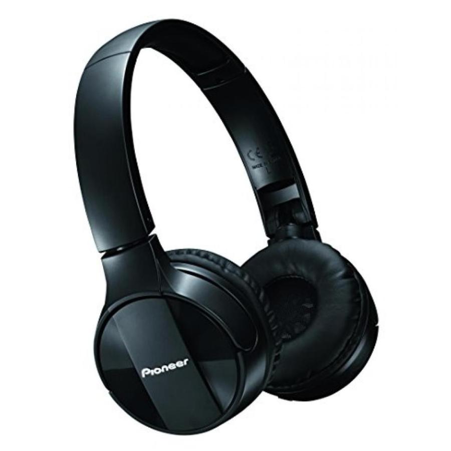 ブルートゥースヘッドホン Pioneer Bluetooth Lightweight On Ear Wireless Stereo Headphones , Black (SE-MJ553BT-K)｜sonicmarin