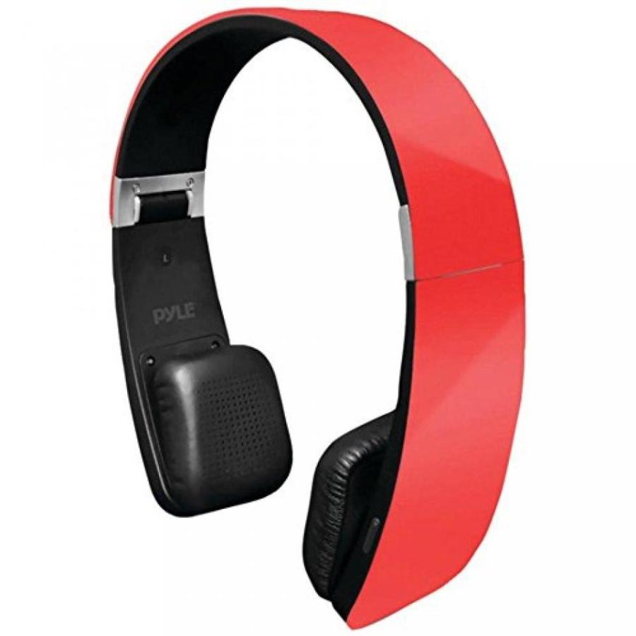 ブルートゥースヘッドホン PYLE PHBT6R Sound 6 Bluetooth(R) 2-in-1 Stereo Headphones with Microphone (Red) consumer electronics Electronics