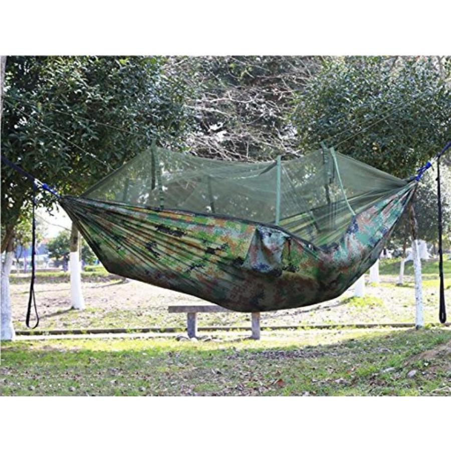 テント China Palaeowind Outdoor Parachute Hammock Double Mosquito Net Camping Air Tents,K