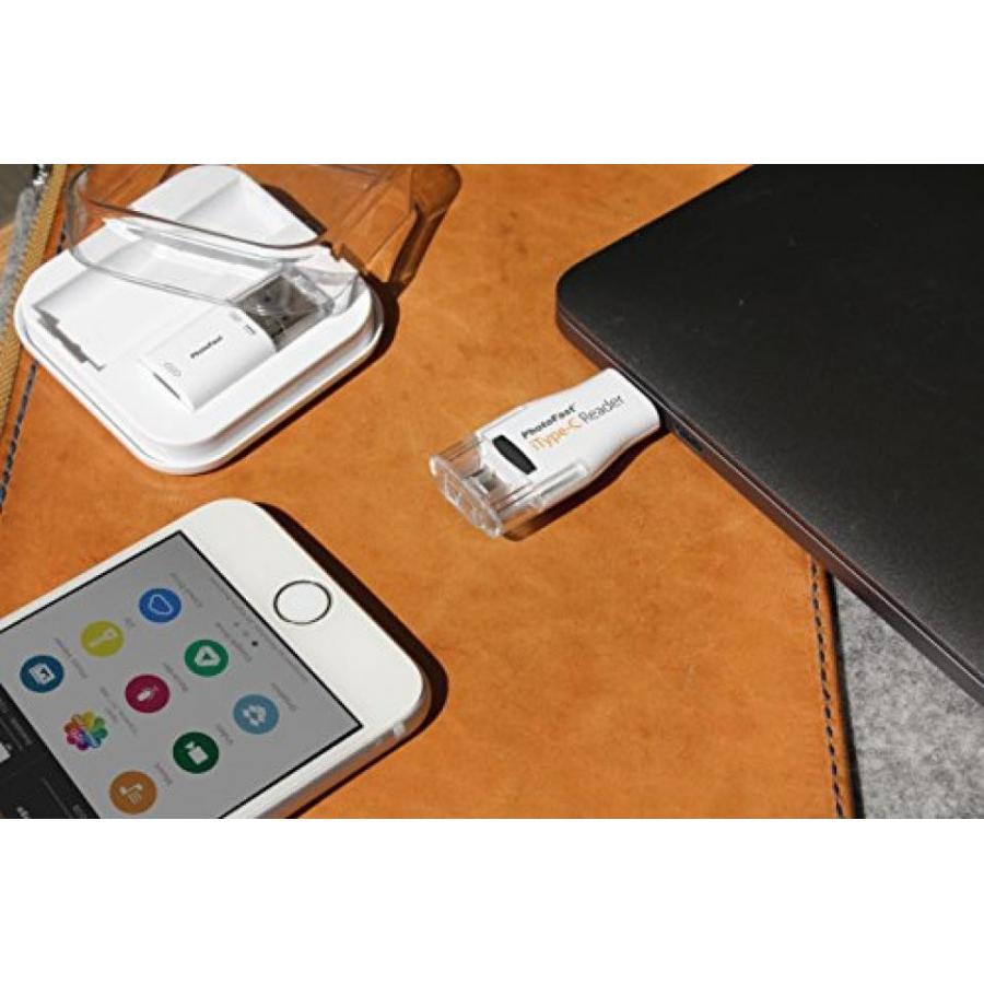 データストレージ PhotoFast iType-C Reader (Lightning & USB-C) incl. USB and microUSB adapter｜sonicmarin｜04