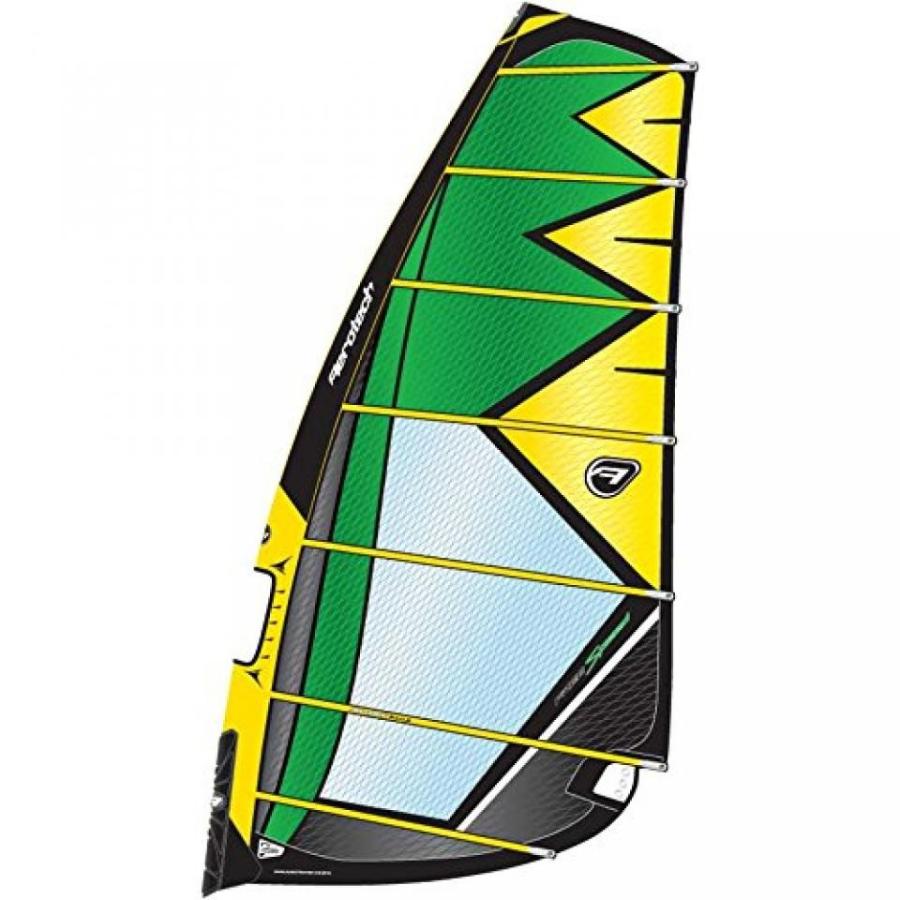 サーフィン Aerotech Sails 2016 Freespeed 5.8m Green Windsurfing Sail