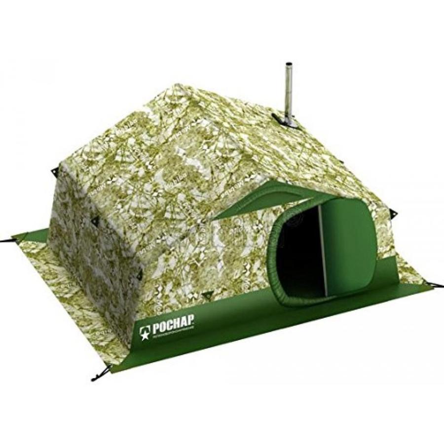 テント Winter Tent with Stove Pipe Vent. Outfitter Hunting Fishing Camping Tent with Wood Stove. 4 Season Tent. Expedition Arctic Living Warm Tent.