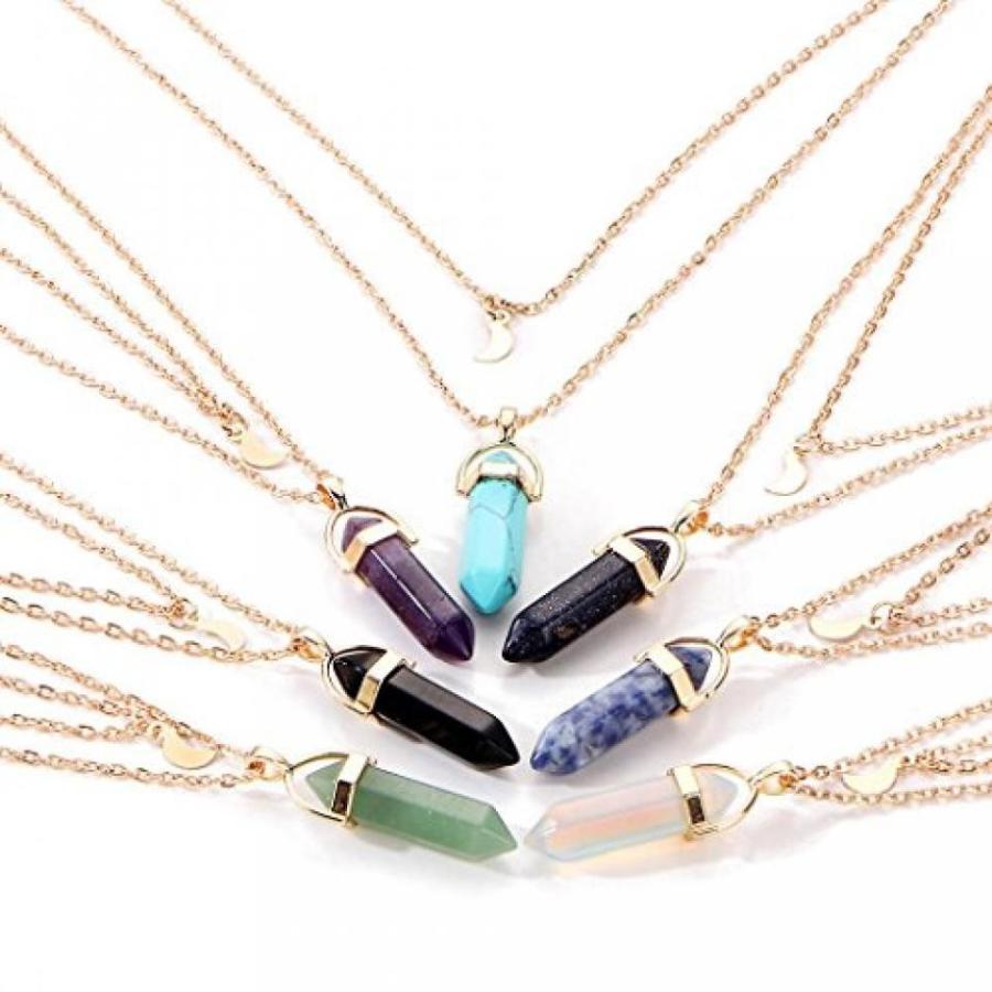 超可爱 2 in 1 PC Hemlock Women Girl´s Crystal Opals Pendant Necklace Choker Chain