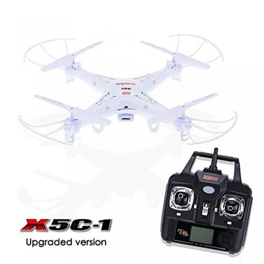 ドローン LeaningTech x Syma X5C1 Explorers 2.4G 6 Axis 4 CH Gyro RC Remote