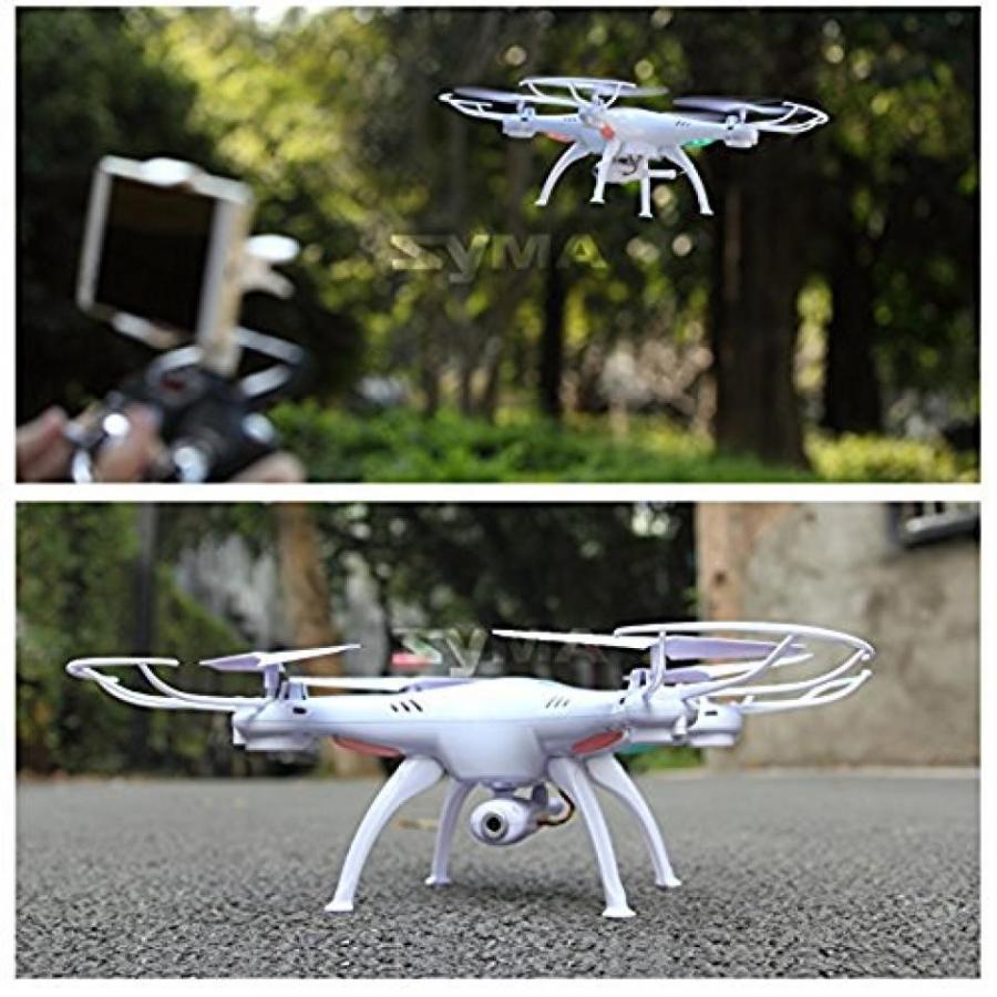 ドローン LeaningTech x Syma X5C1 Explorers 2.4G 6 Axis 4 CH Gyro RC Remote