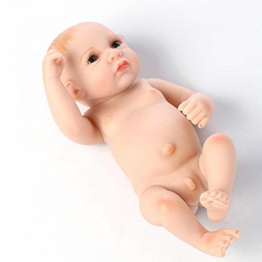 幼児用おもちゃ Anatomically Correct Boy Girl Baby Doll Twins Full Vinyl Lifelike 10 Inch Mini Real Looking Kids Bath Dolls Toys｜sonicmarin｜03