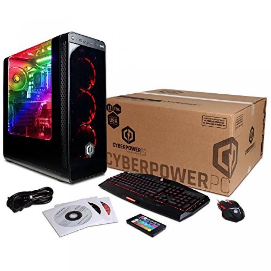 PC パソコン CYBERPOWERPC Gamer Master GMA4000A Desktop Gaming PC (AMD Ryzen 5 1600 3.2GHz， NVIDIA GTX 1060 6GB， 8GB DDR4 RAM， 2TB 7200RPM HDD， Win 10