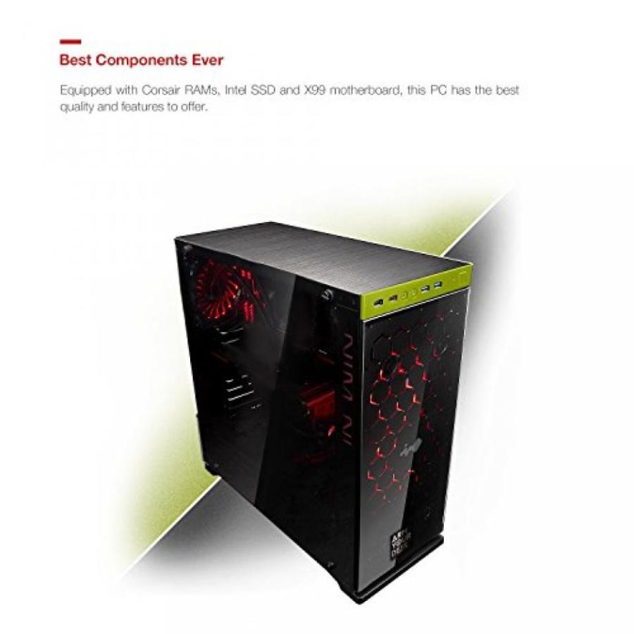 ゲーミングPC ArmYourDesk Nvidia GTX 1080 Extreme G80 VR Ready Desktop Gaming PC ( Intel I7 6800K,16GB Corsair DRR4 RAM, Intel 512GB SSD + 2TB HDD,｜sonicmarin｜02