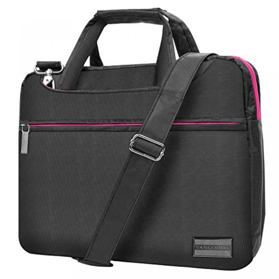 2 in 1 PC Men's Laptop Shoulder Bag Carrying Case Messenger Bag Briefcase 11.6" to 13.3" for Dell Chromebook 11  Alienware 13  Latitude 12 7000｜sonicmarin