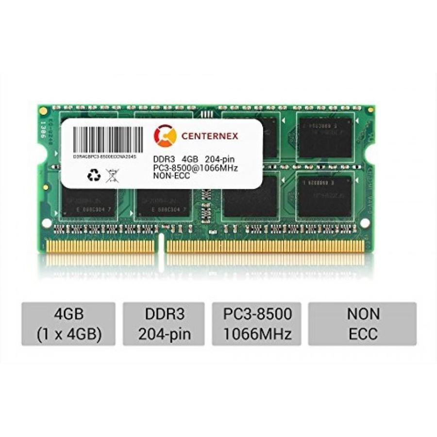 メモリ 4GB SODIMM HP Compaq EliteBook 8540p 8540w 8560p 8740w PC3-8500 Ram Memory by CENTERNEX｜sonicmarin｜02