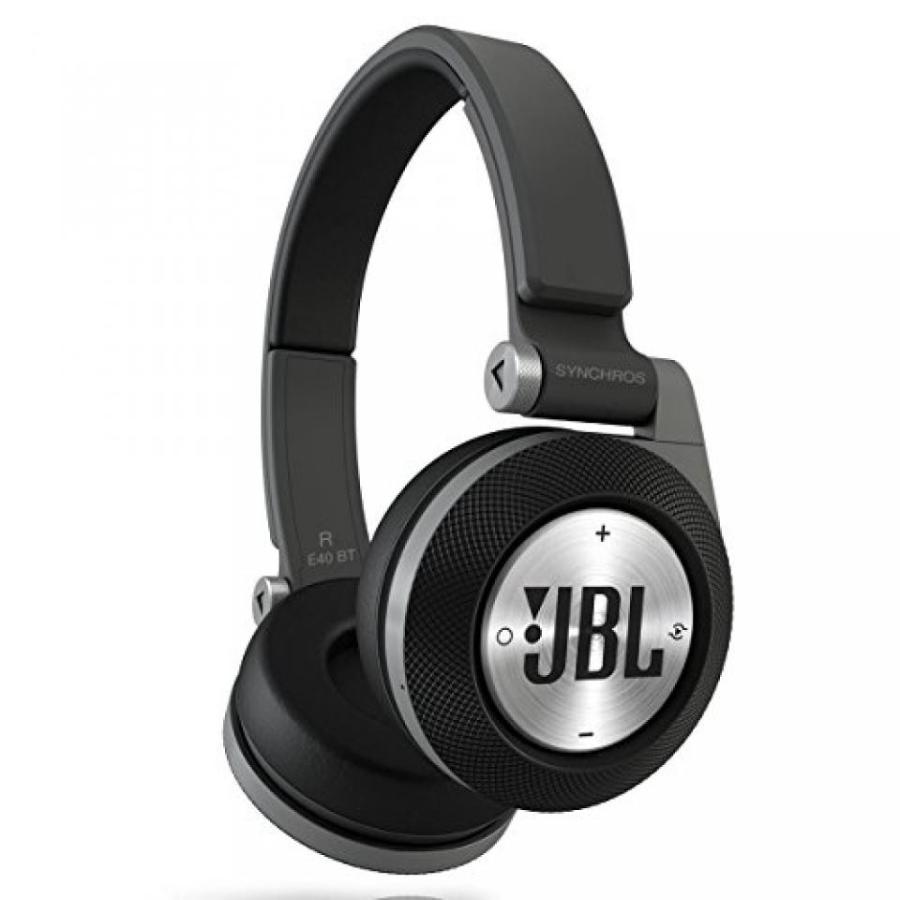 ブルートゥースヘッドホン JBL E40BTBLK Synchros sealed on-ear Bluetooth wireless Headphones (Black)
