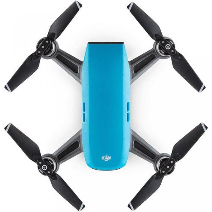 期間セール ！ ドローン DJI Spark Portable Mini Drone Quadcopter Essential Travel Bundle (Sky Blue) 【KU4334899108】(156935円)