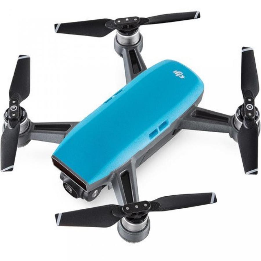 期間セール ！ ドローン DJI Spark Portable Mini Drone Quadcopter Essential Travel Bundle (Sky Blue) 【KU4334899108】(156935円)