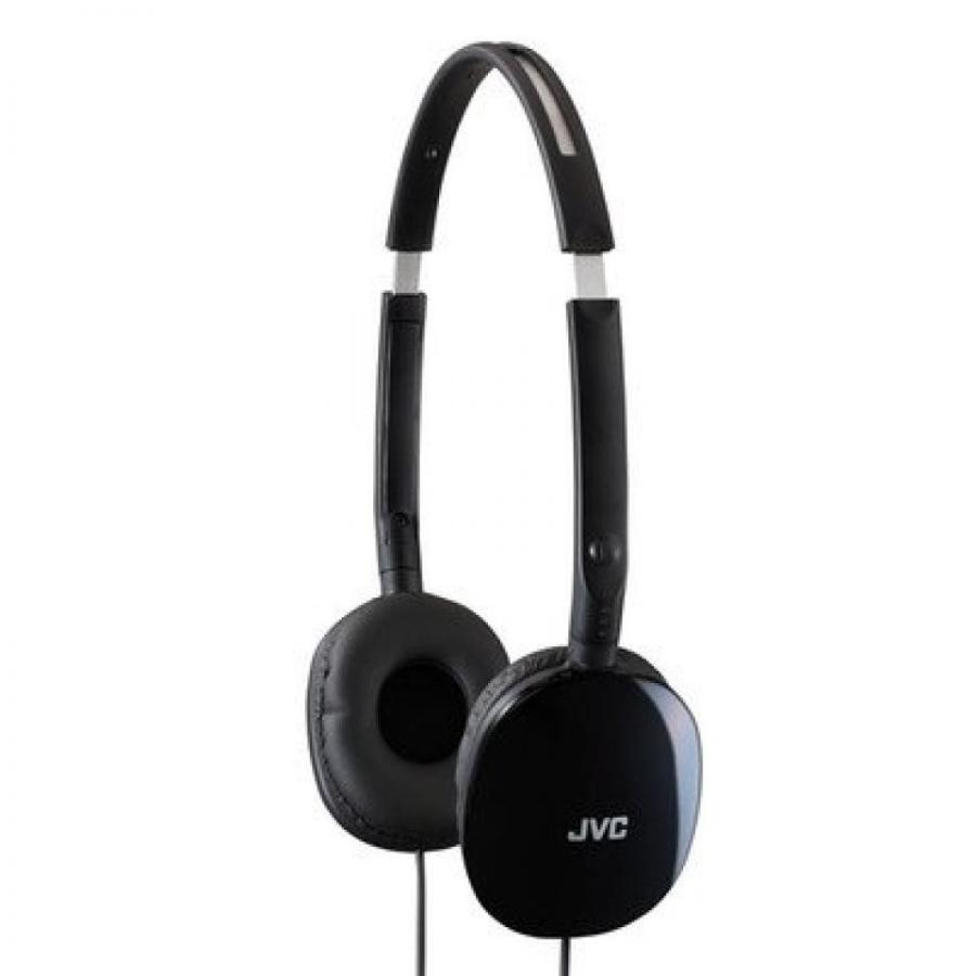 ヘッドセット Black JVC Flats Lightweight Headband Headphones ( 50 PACK ) BY NETCNA