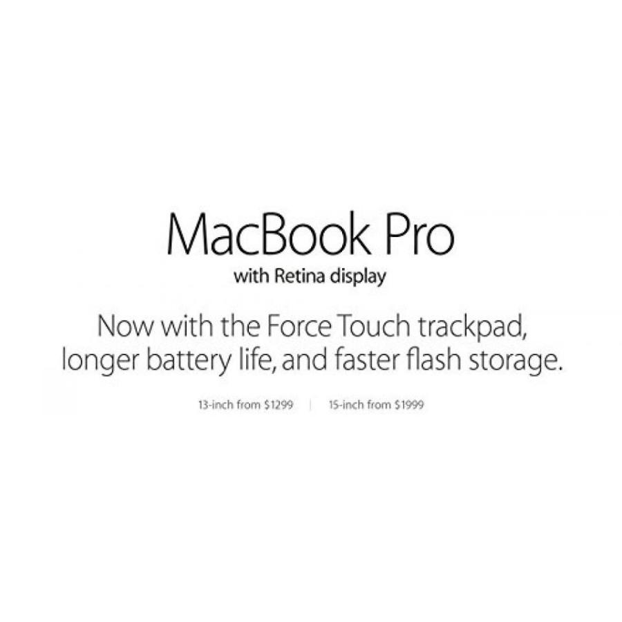 ヘッドセット Apple MacBook Pro with Retina Display 2.7 GHz Intel Core i5 (Broadwell  Turbo Boost up to 3.1 GHz) - 9 Hour Battery Life - MF840LLA w｜sonicmarin｜02