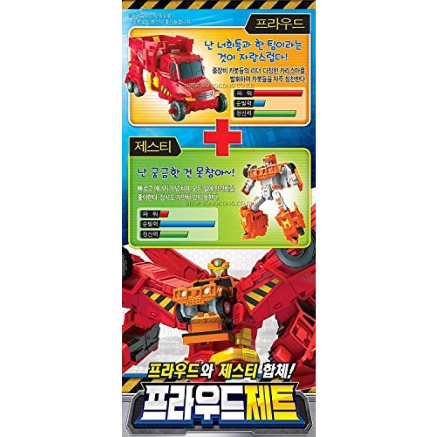 ロボット HELLO CARBOT PROUDJET Transformer Copolymer Robot Proud Jet Jesti Car Korea Toy｜sonicmarin｜03