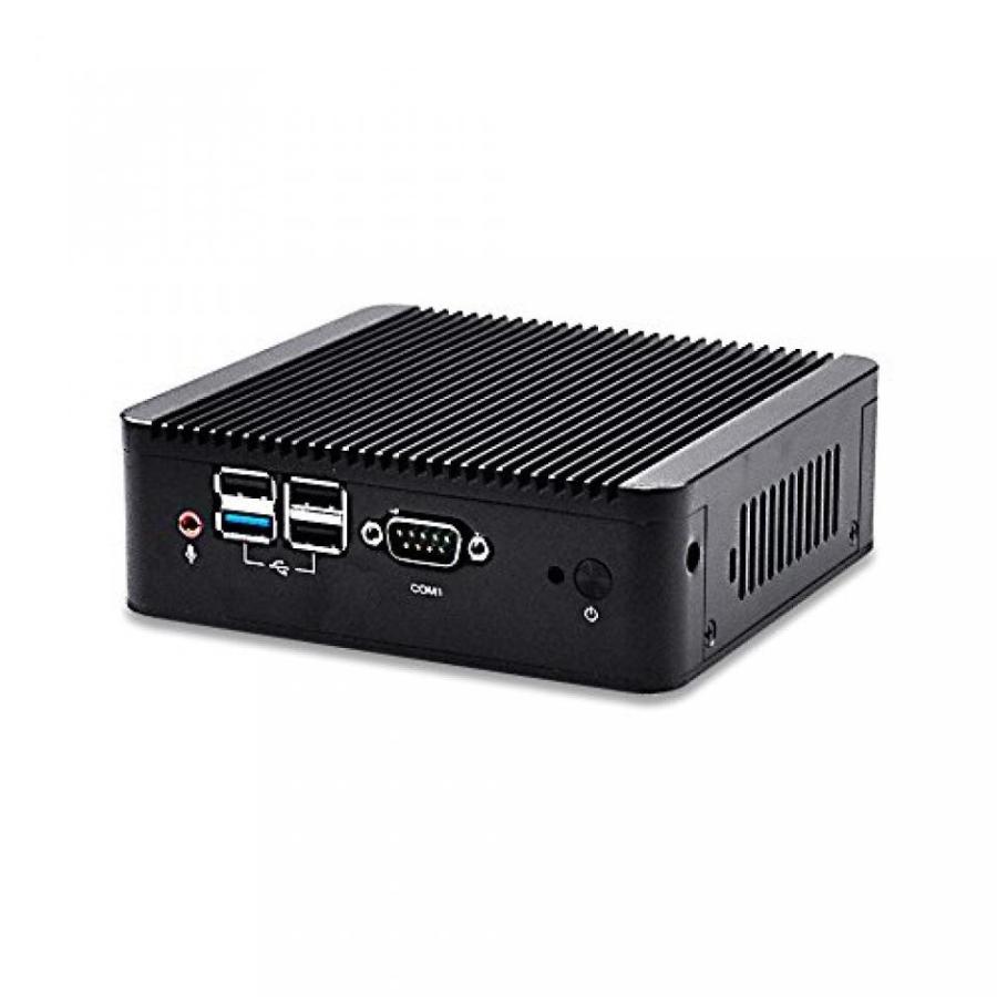 PC パソコン Quad core Mini PC with 2GB RAM 500GB HDD, support mSATA SSD, Fanless Mini PC with 2 LAN and 4 COM ports｜sonicmarin｜06