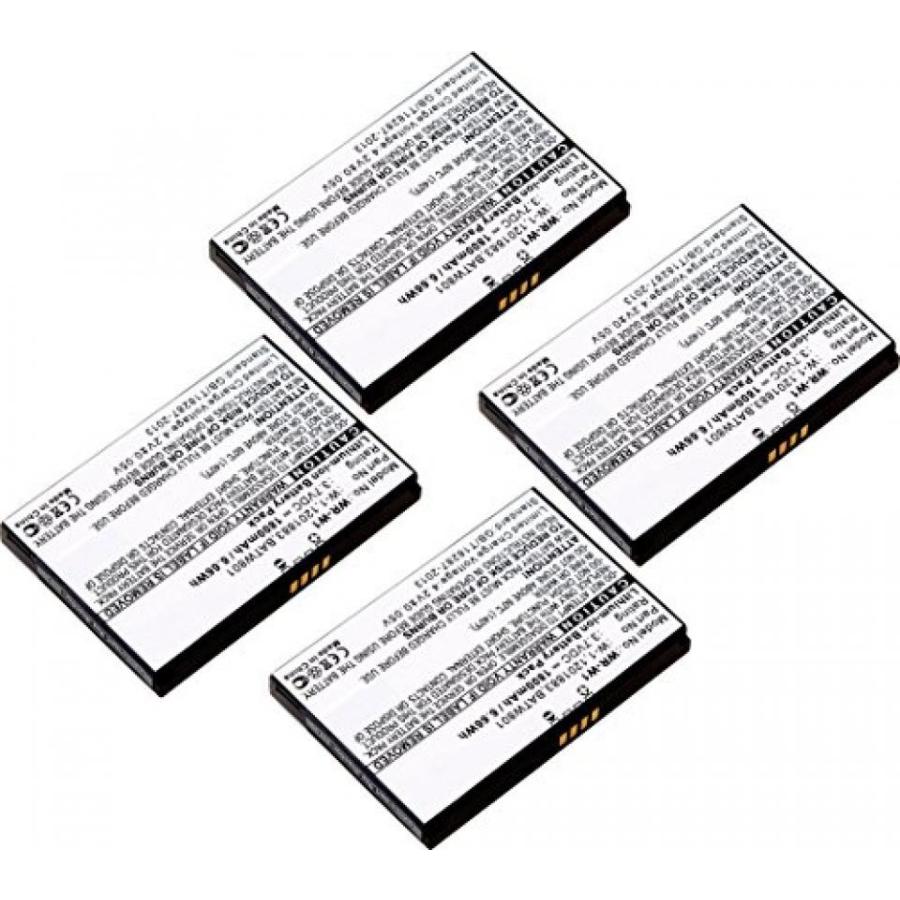ルータ Sprint Overdrive 3G4G Mobile Hotspot Wireless Router Battery Combo-Pack includes: 4 x WR-W1 Batteries