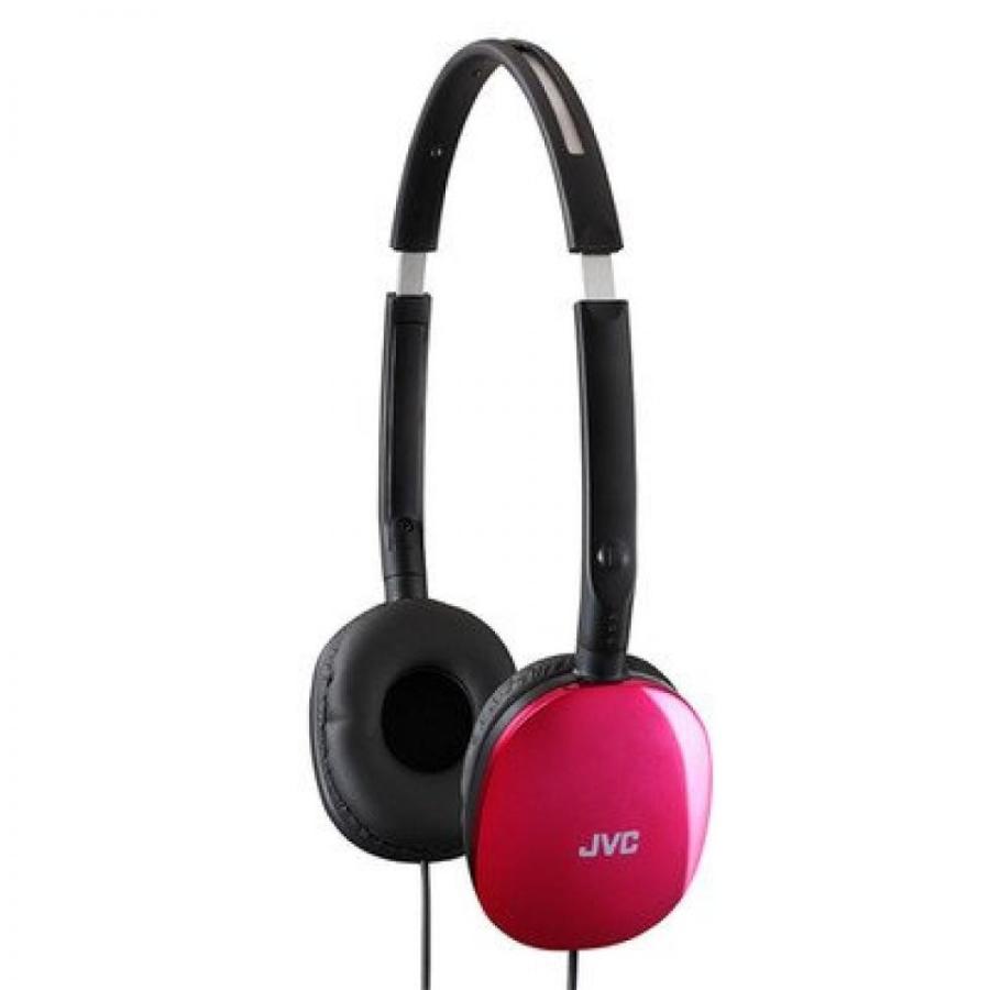 ヘッドセット Pink JVC Flats Lightweight Headband Headphones ( 3 PACK ) BY NETCNA