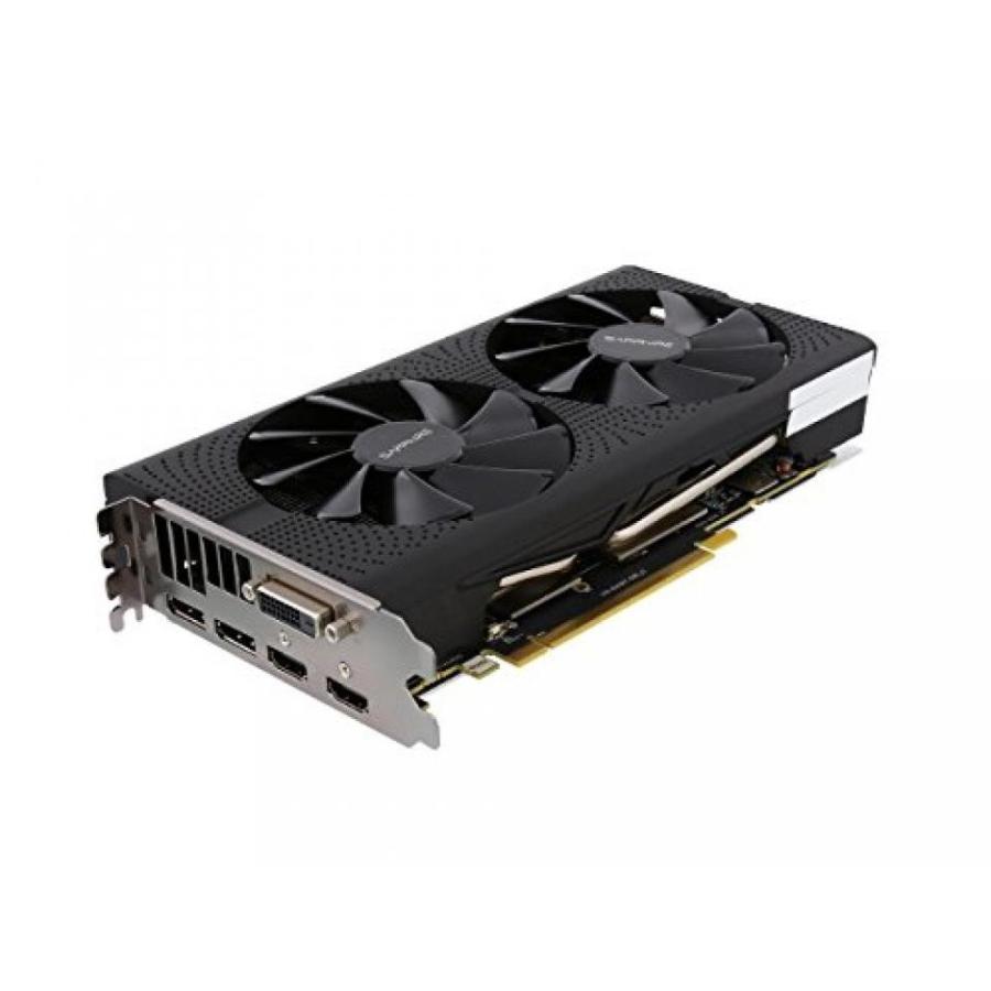 グラフィックカード グラボ GPU Sapphire Radeon PULSE RX 570 4GB GDDR5 PCI-E Dual HDMI DVI-D Dual DP OC w Backplate (UEFI)