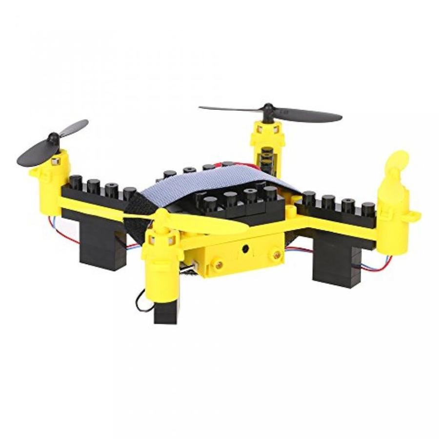 ドローン Goolsky Flytec T11S Wifi FPV 0.3MP Camera Drone 3D flip Headless Mode DIY Building Block Altitude Hold G-sensor Quadcopter