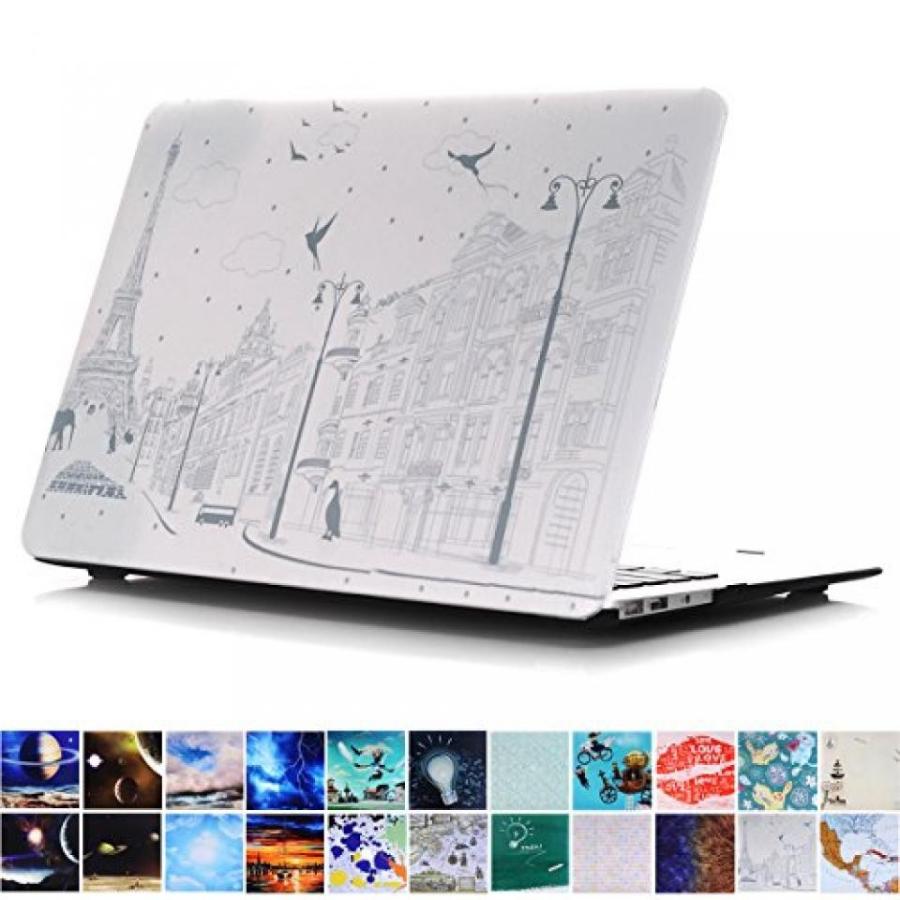 2 in 1 PC MacBook Pro 15 Retina Case, PapyHall MacBook Pro Art Printing Collection Case Plastic Coated Hard Shell Protective Case Cover for MacBook