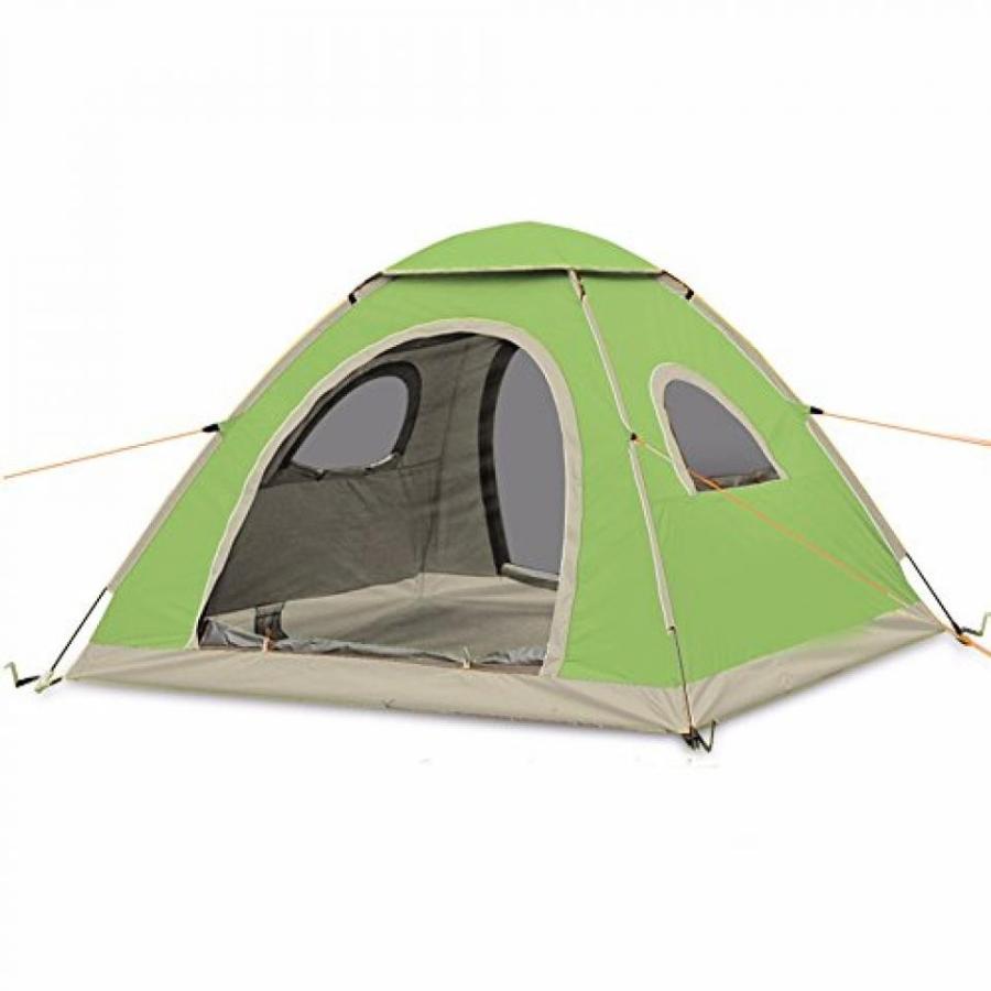 テント SJQKA-Thick Cow,The Full-Automatic Tent-Chun,Outdoor3-4People,Double-Speed Up In The Tent,The Chamber Camping Tentb